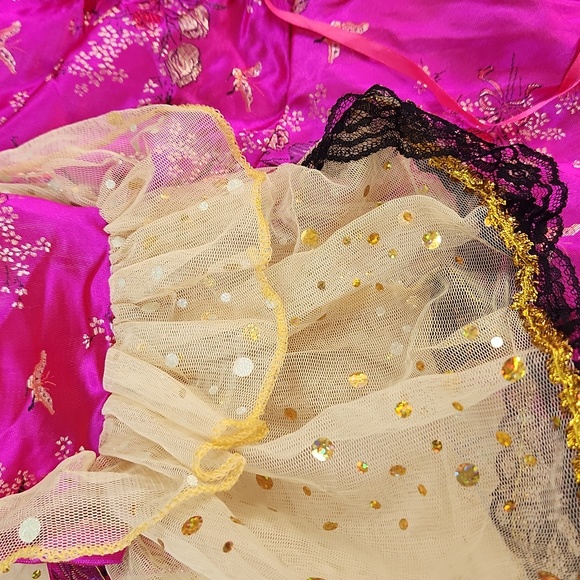 Halloween Magenta Pink Clown Costume - Picture 9 of 9